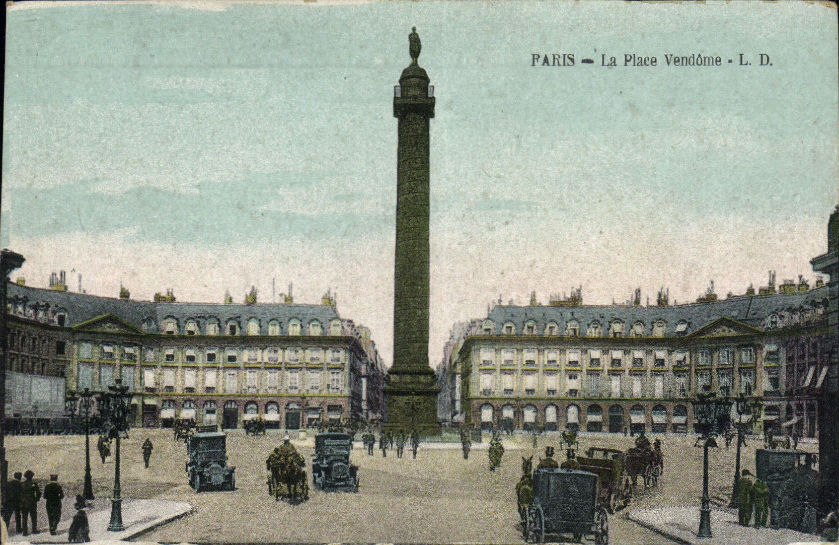 CPA Paris La Place Vendome 