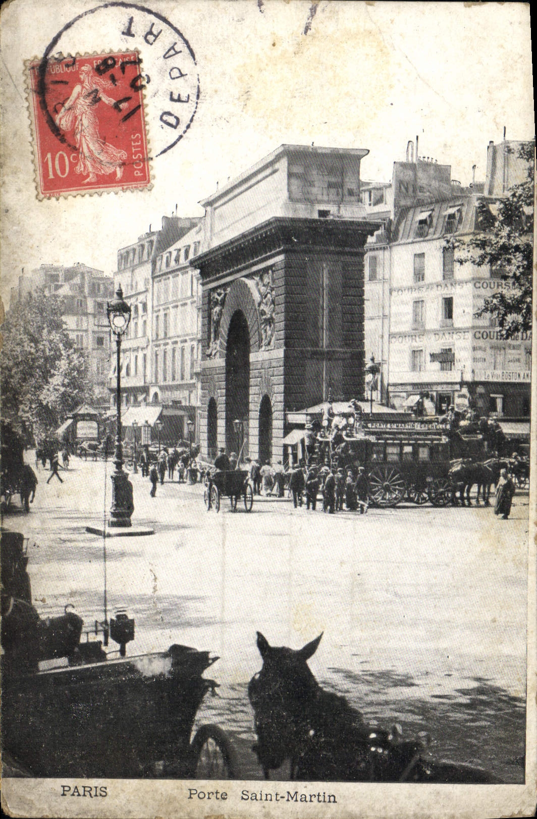 CPA Paris Porte Saint Martin 