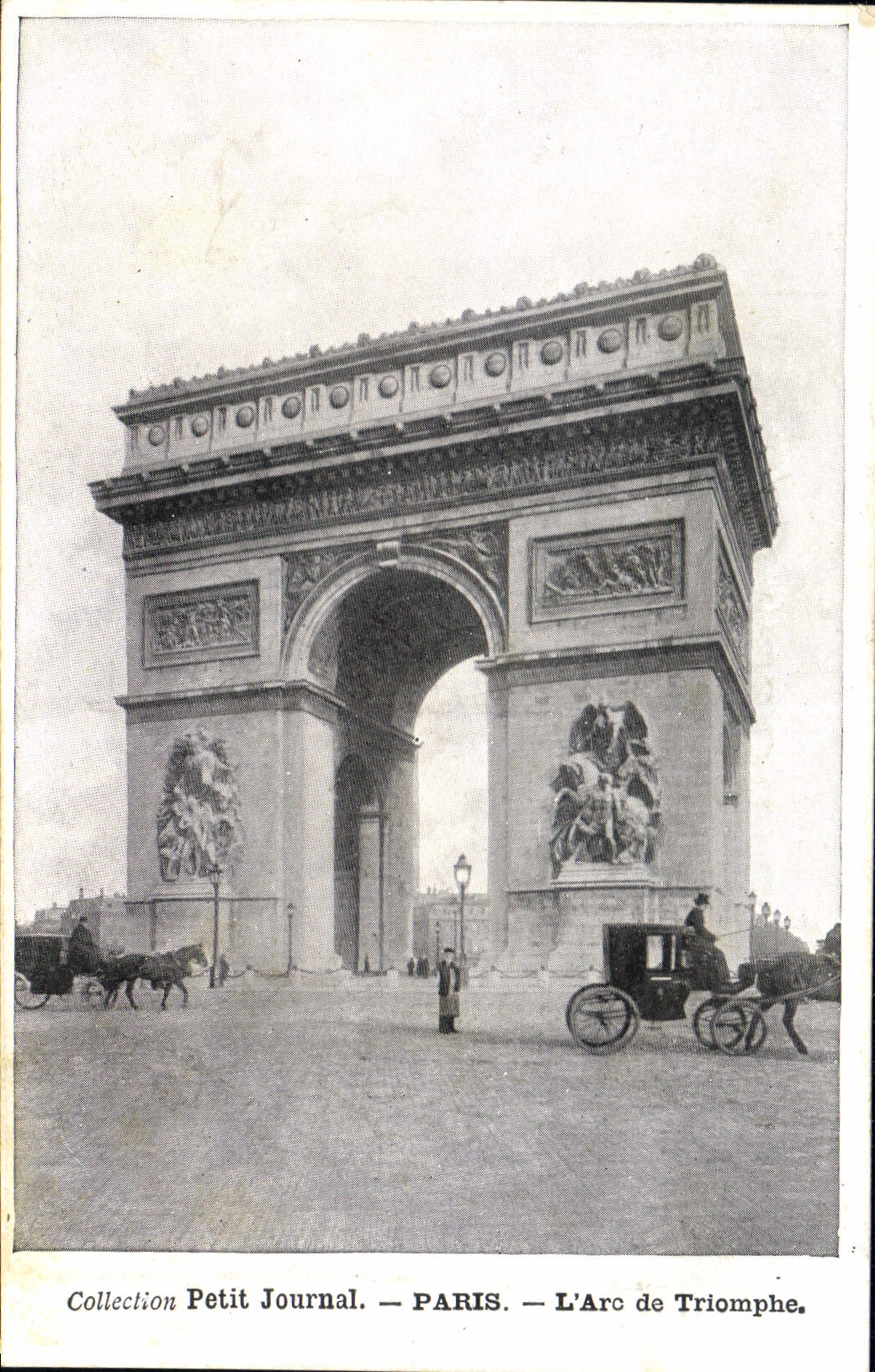 CPA Collection Petit Journal Paris L'Arc de Triomphe 