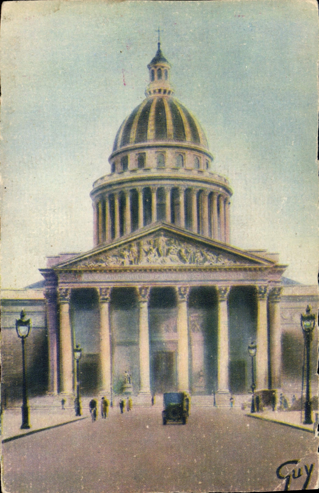 CPA Notre Beau Paris Pantheon 