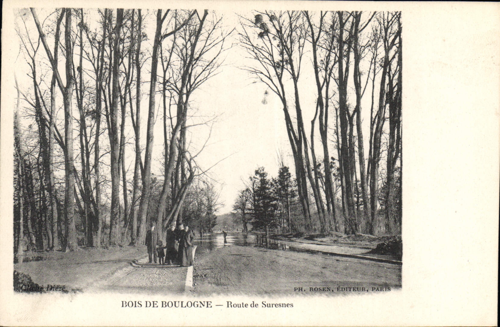 CPA Bois de Boulogne Route de Suresnes 