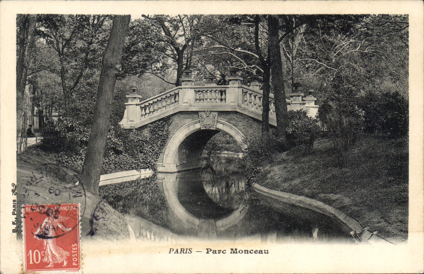 CPA Paris Parc Monceau 