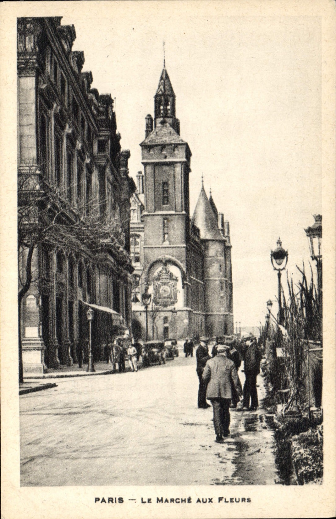 CPA Paris Le Marche aux Fleurs 