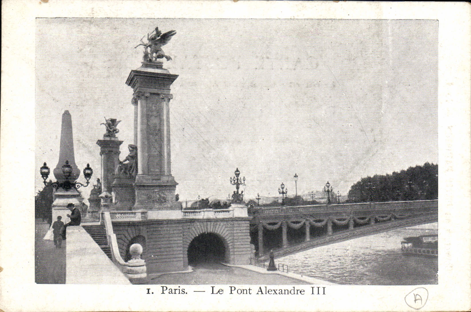 CPA Paris Le Pont Alexandre III 
