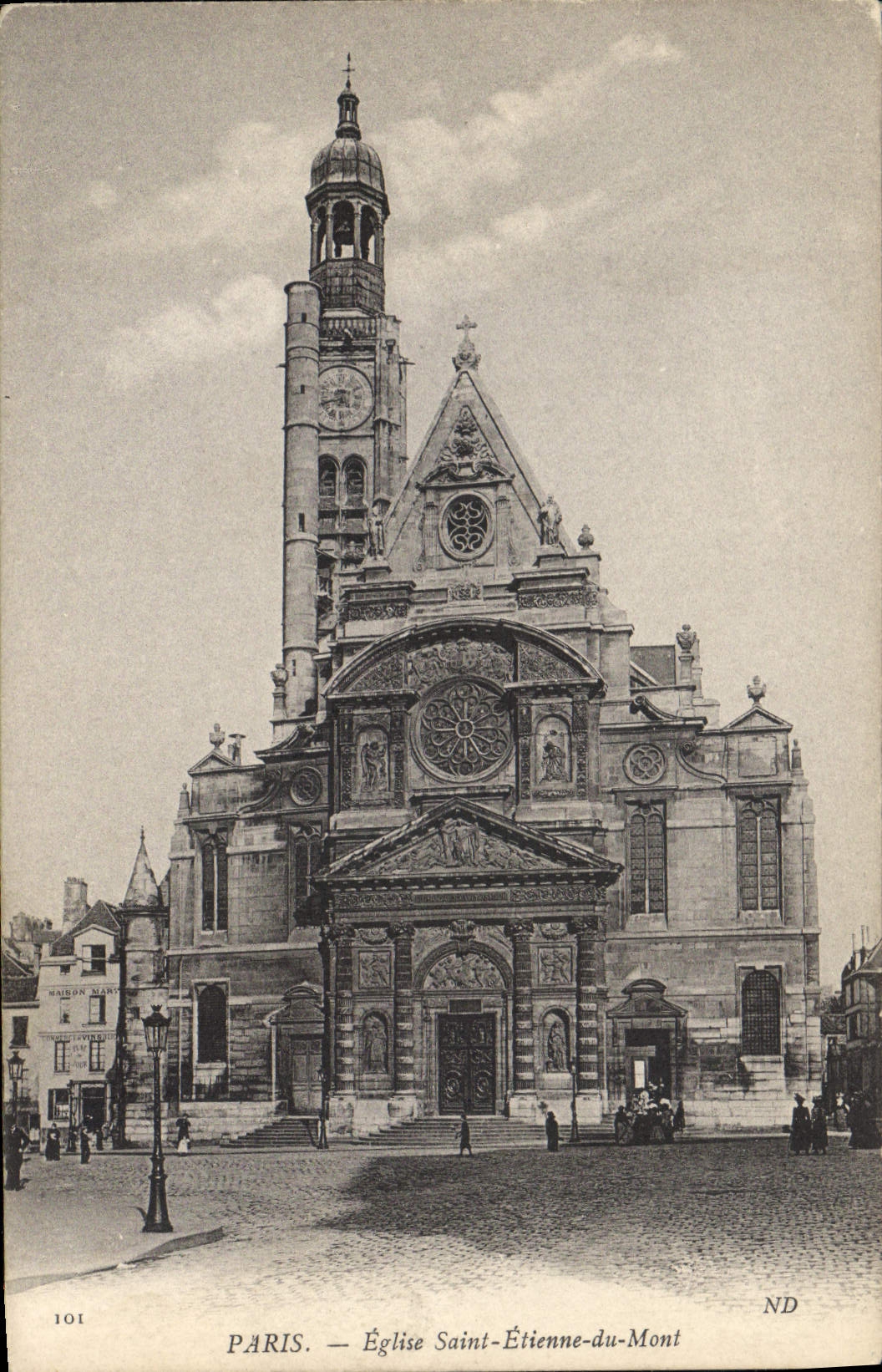CPA Paris Eglise Saint Etienne du Mont 