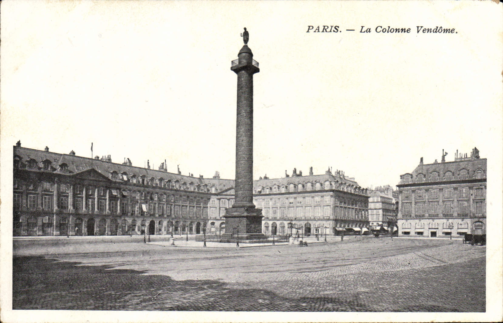 CPA Paris La Colonne Vendome 