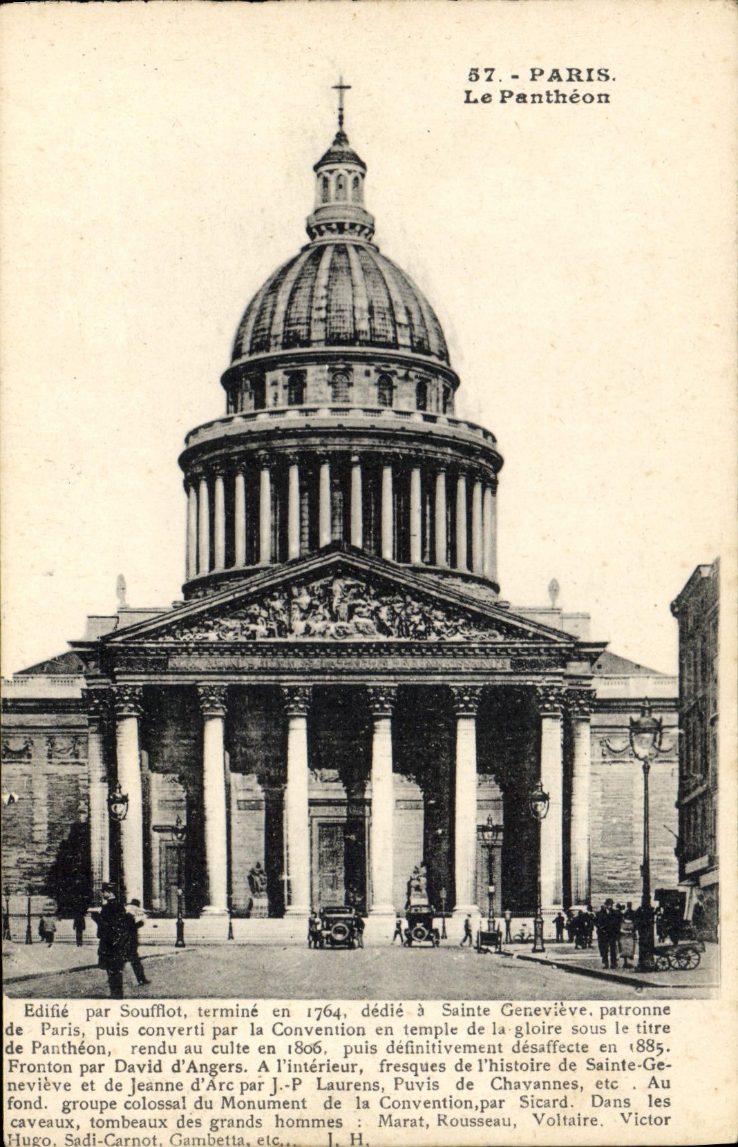 CPA Paris Le Pantheon 