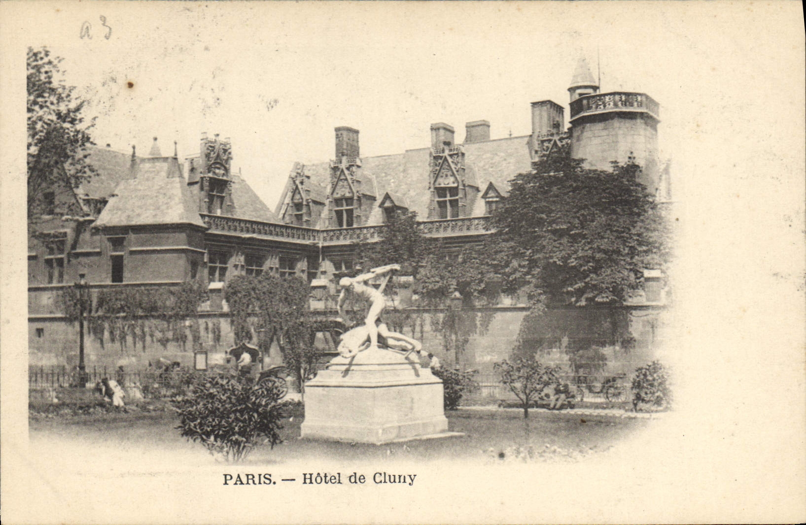 CPA Paris hotel de Cluny 