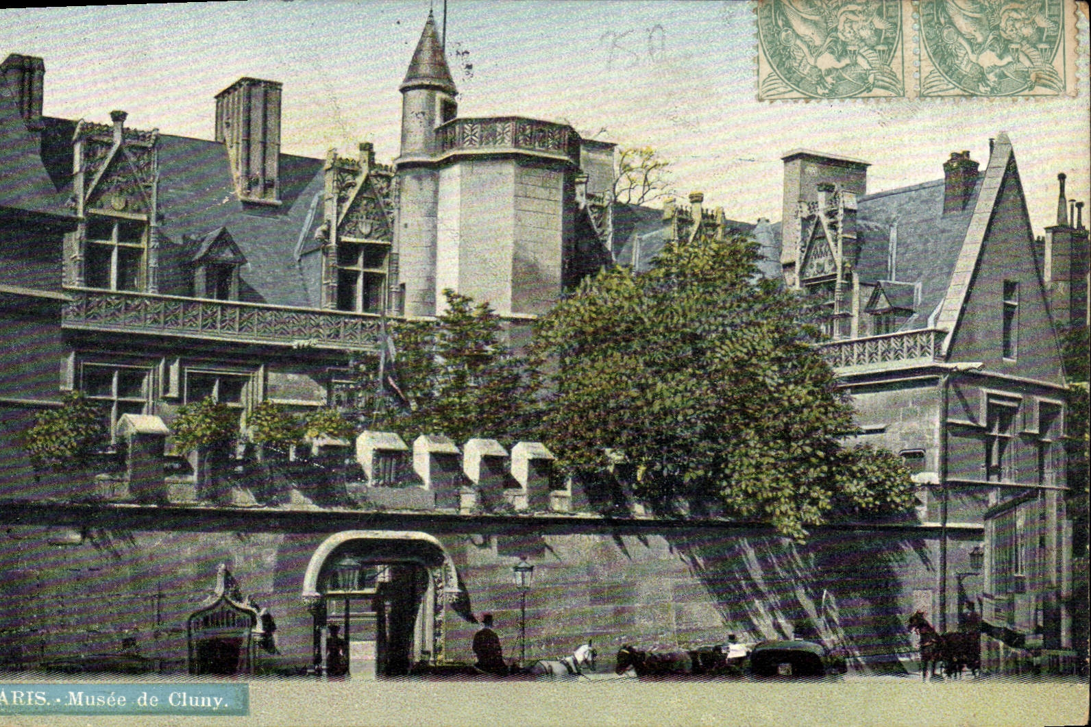 CPA Paris Musee de Cluny 
