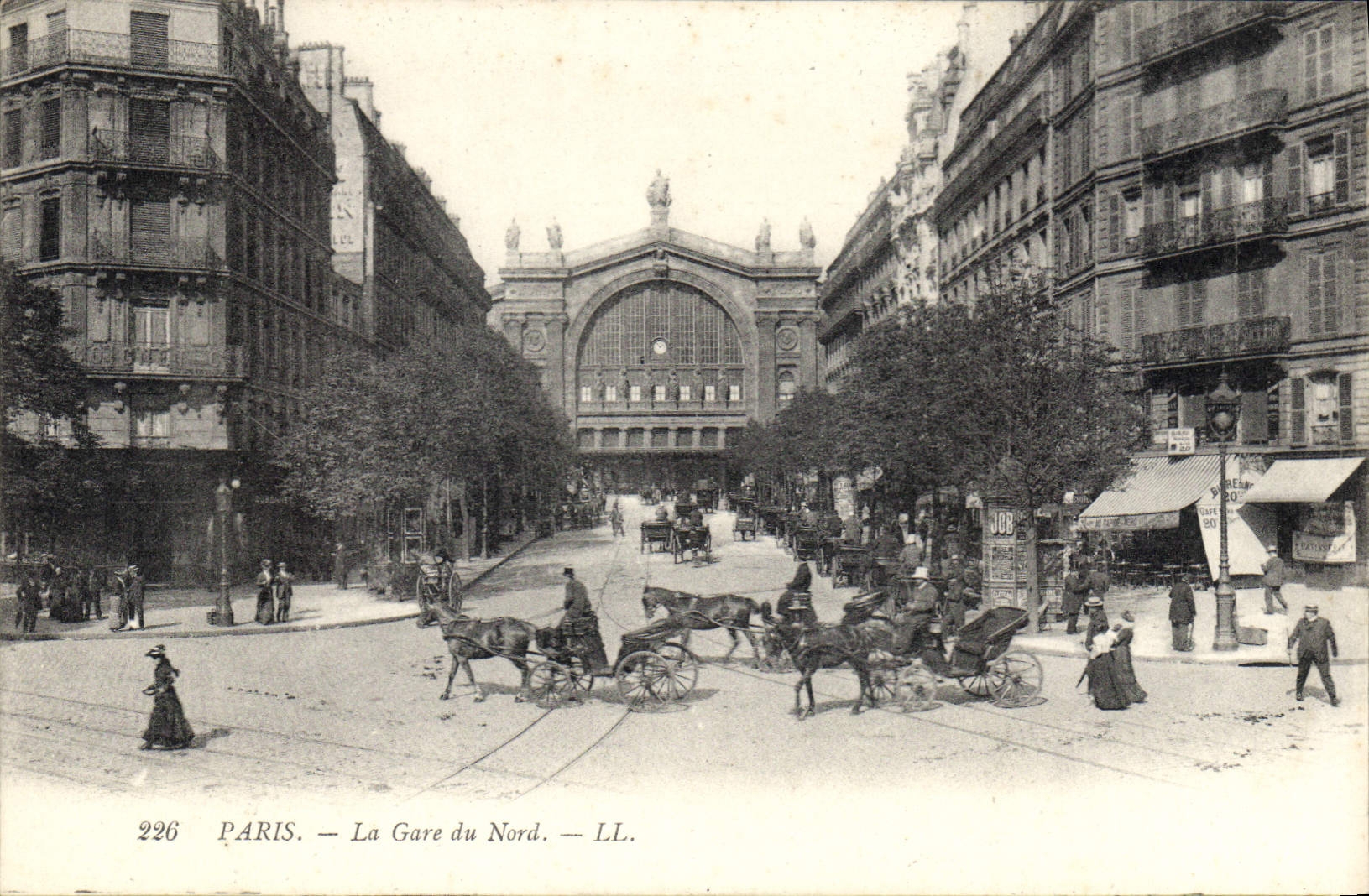 CPA Paris la Gare du Nord