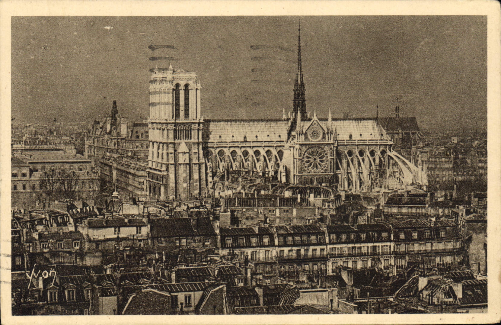 CPA Paris En Flanant Notre Dame chef d'Oeuvre d'architecture
