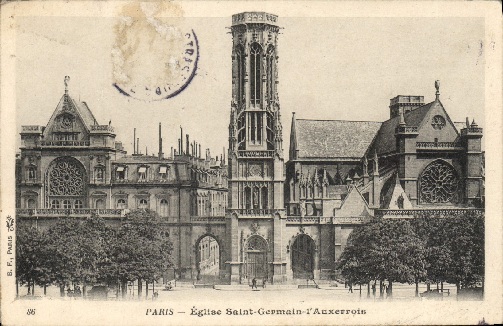 CPA Paris Eglise Saint Germain l'Auxerrois 
