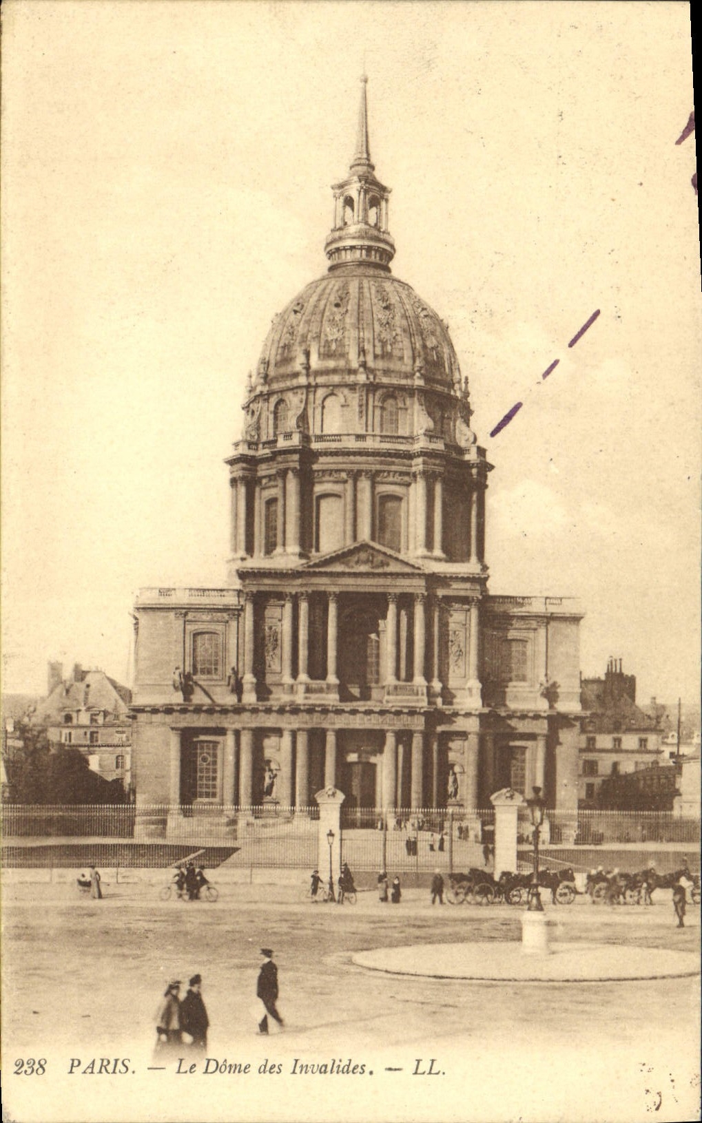 CPA Paris le Dome des Invalides 