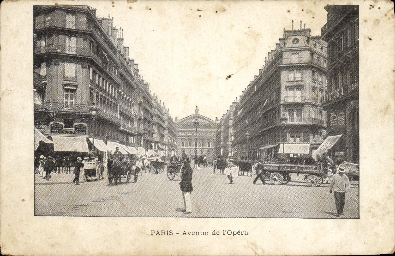CPA Paris Avenue de l'Opera 