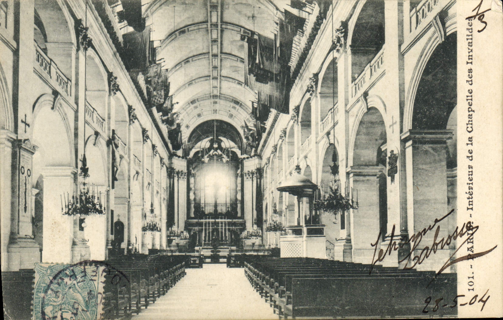 CPA Paris Interieur de la Chapelle des Invalides