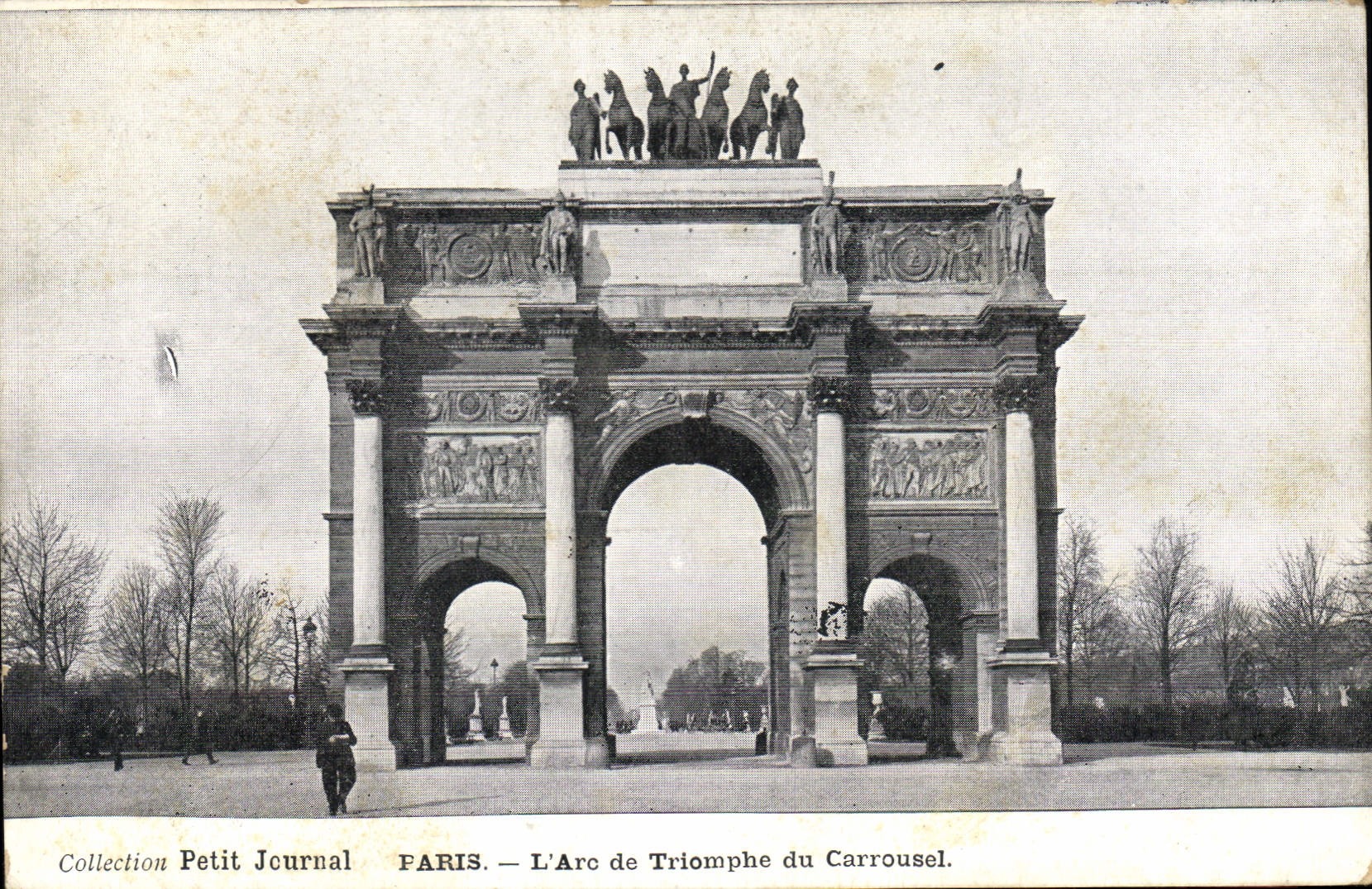 CPA Collection Petit Journal Paris L'Arc de Triomphe du Carrousel