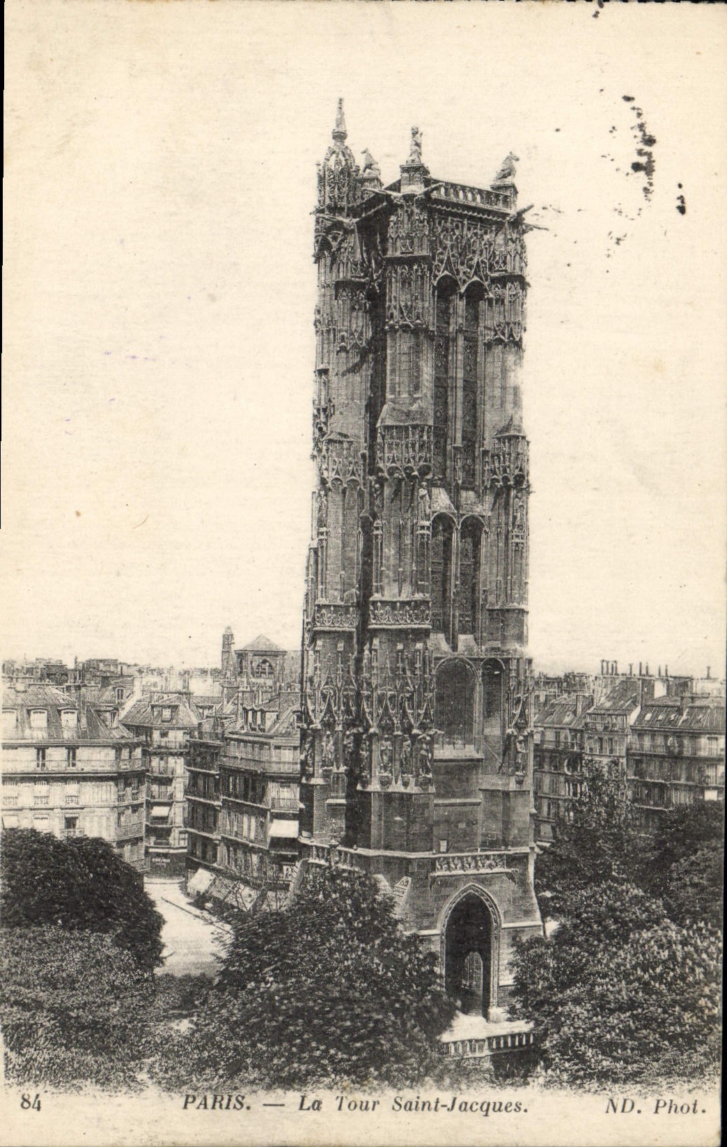 CPA Paris La Tour Saint Jacques 