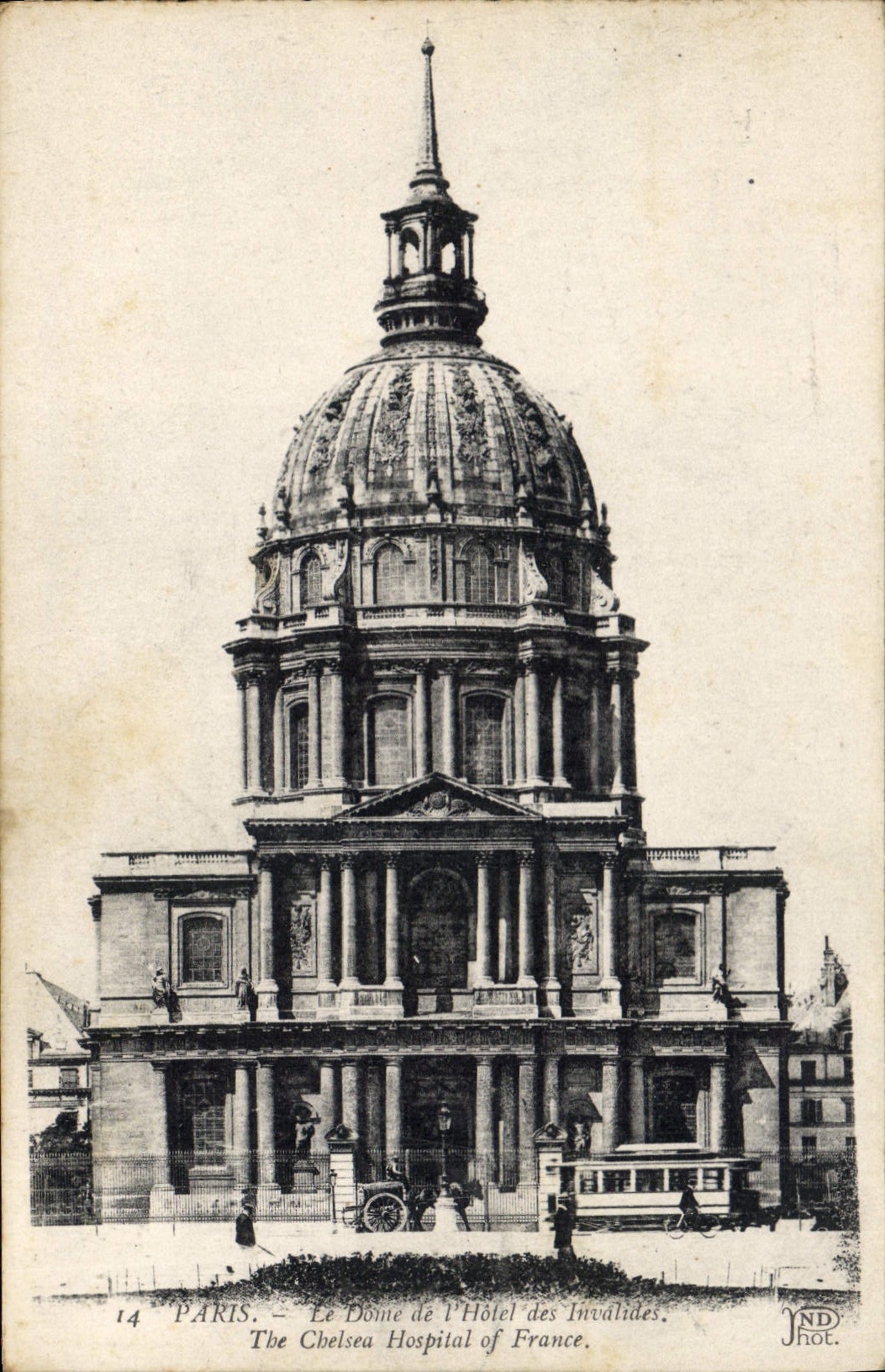 CPA Paris Le Dome de l'Hotel des Invalides 