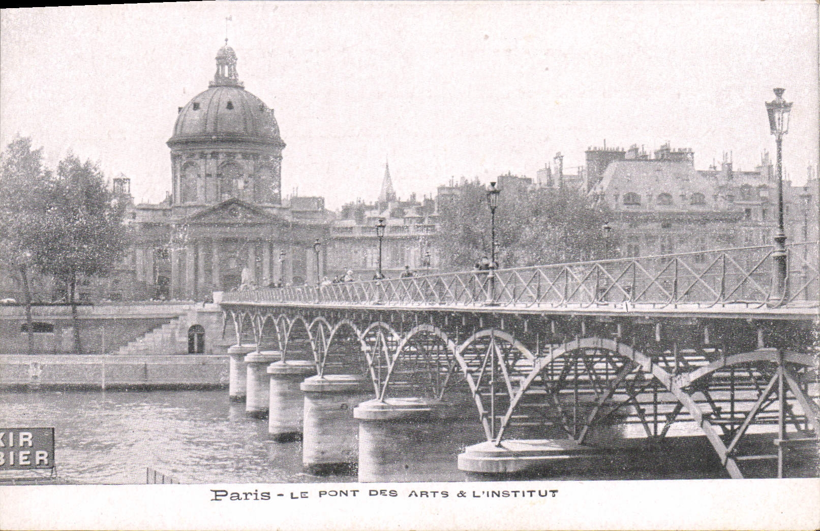 CPA Paris le Pont des Arts & L'Institut 