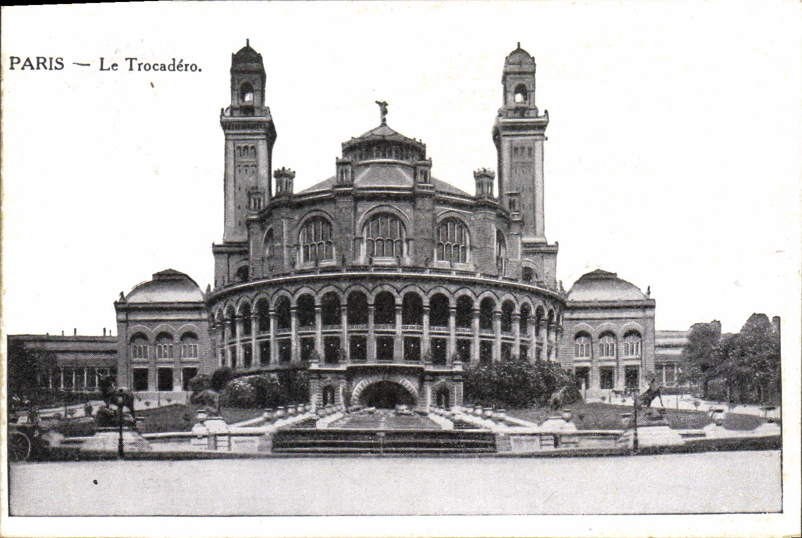 CPA Paris le Trocadero 