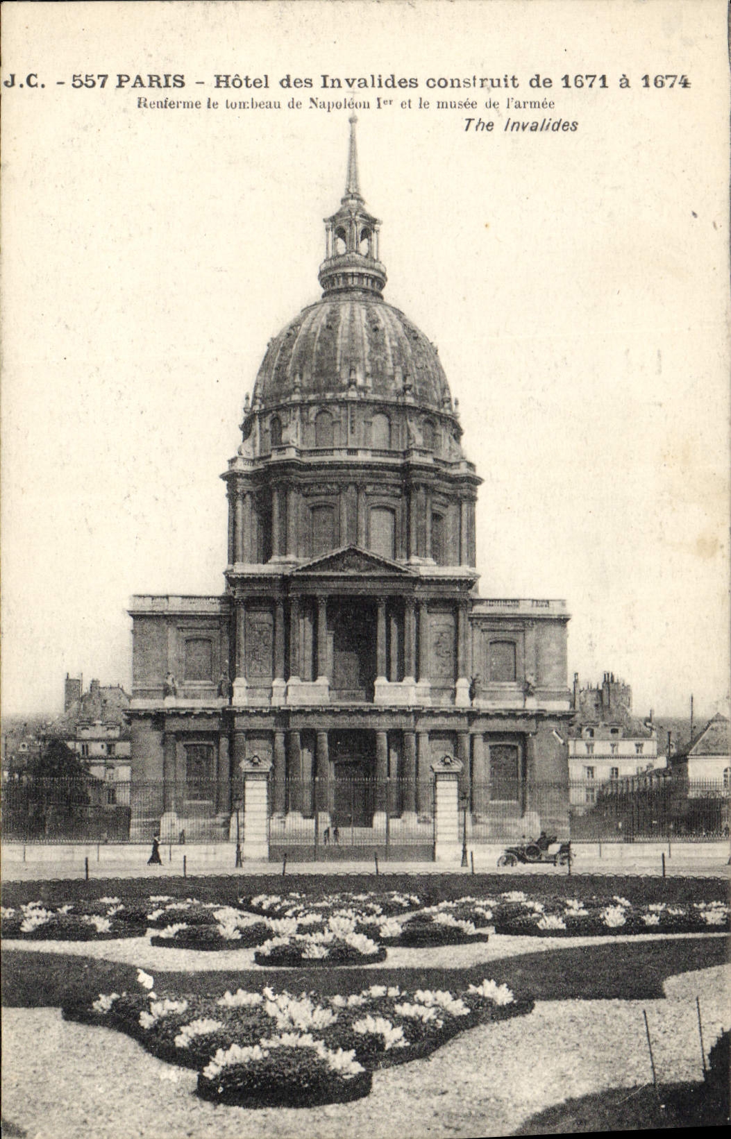 CPA Paris Hotel des Invalides construit de 1671 a 1674