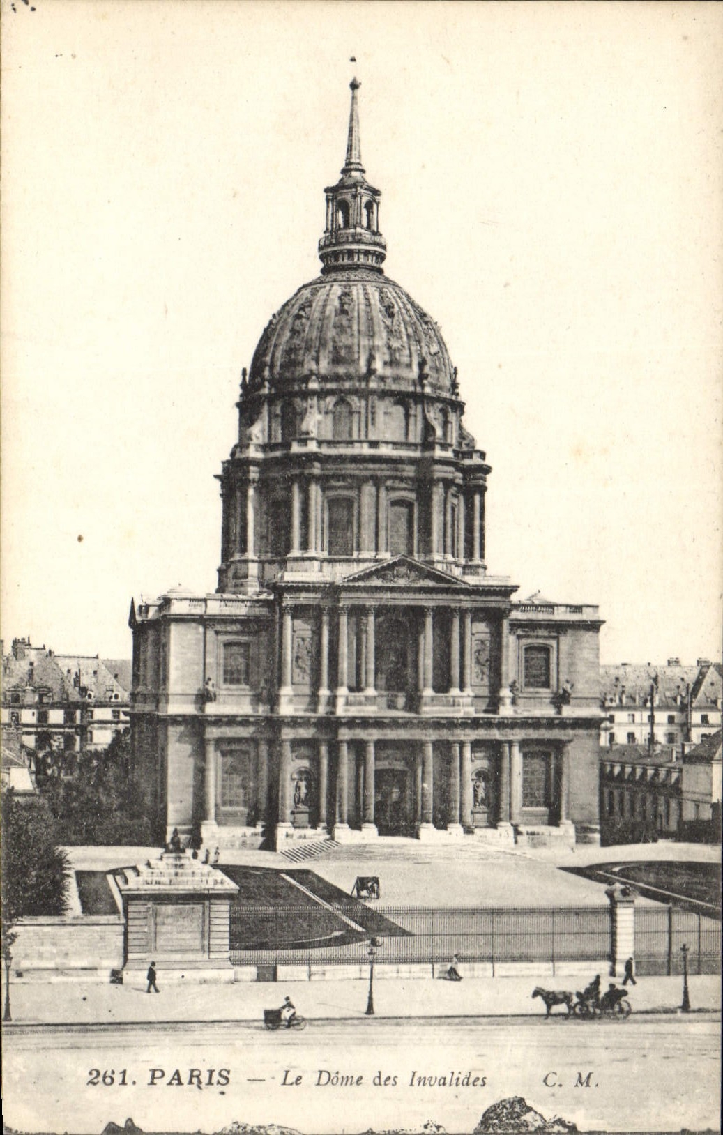 CPA Paris le Dome des Invalides