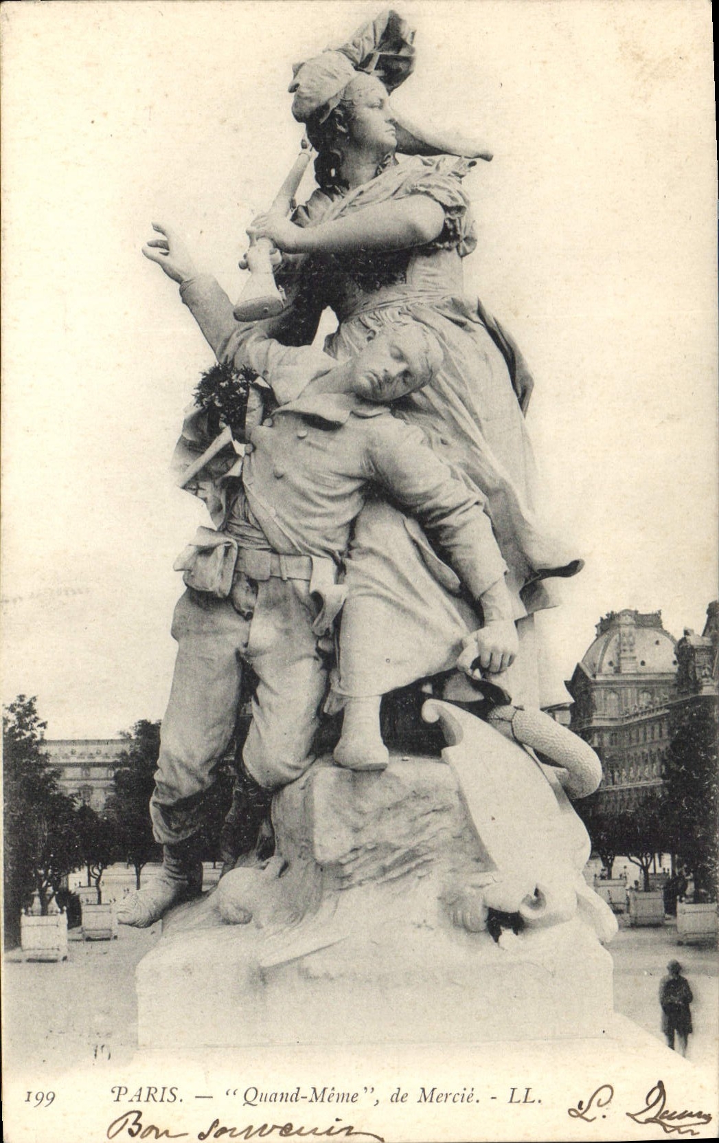 CPA Paris Quand Meme de Mercie 