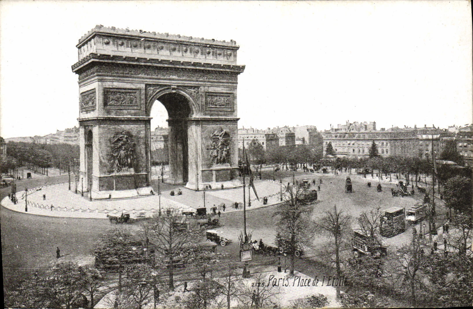 CPA Paris Place de L'Etoile 