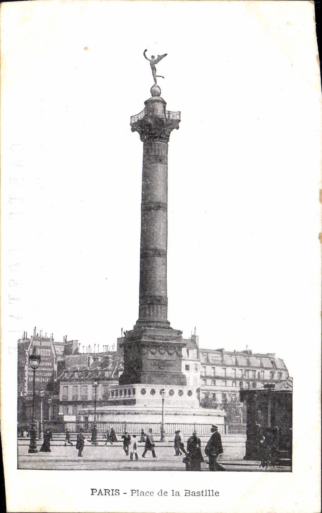 CPA Paris Place de la Bastille 