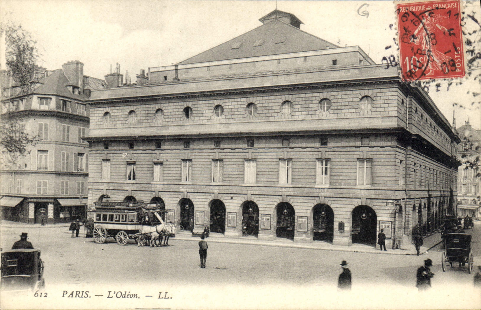CPA Paris l'Odeon 