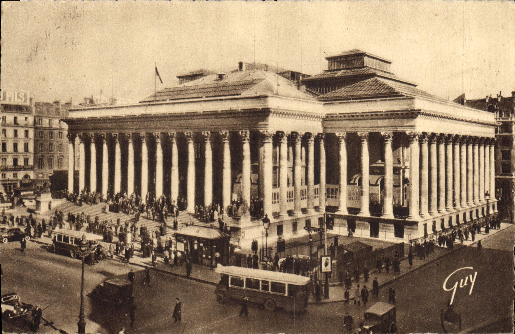 CPA Paris et ses Merveilles Bourse des voleurs mobilieres 