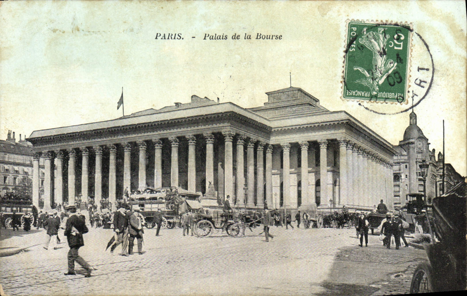 CPA Paris Palais de la Bourse 