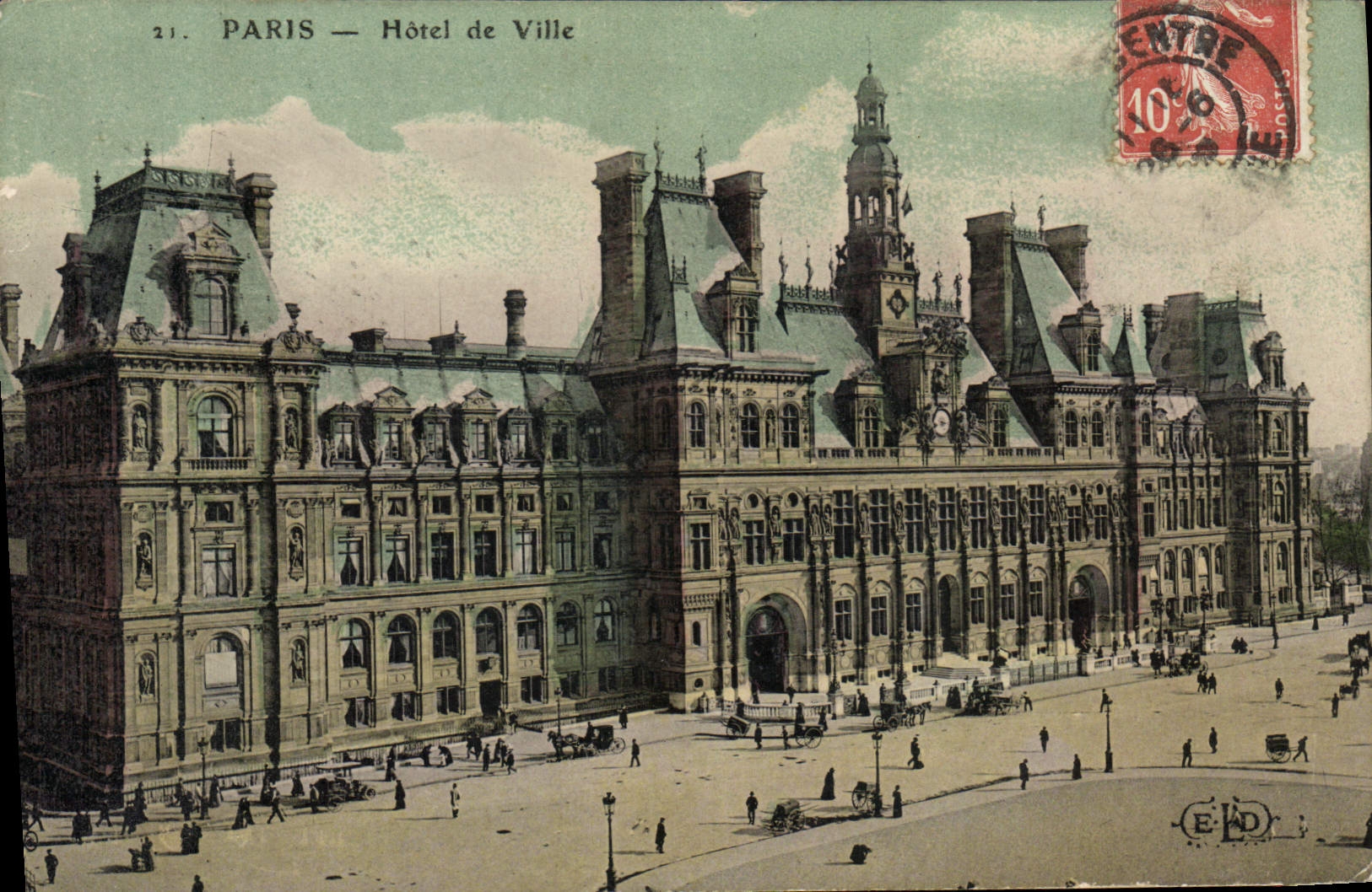 CPA Paris Hotel de Ville