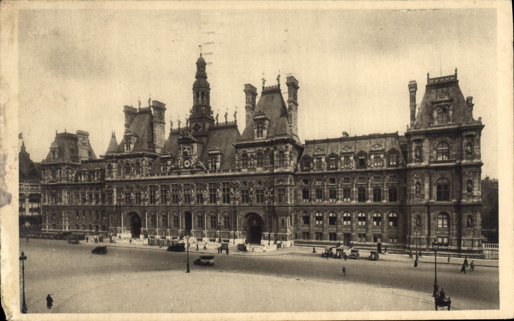 CPA Paris L'Hotel de Ville