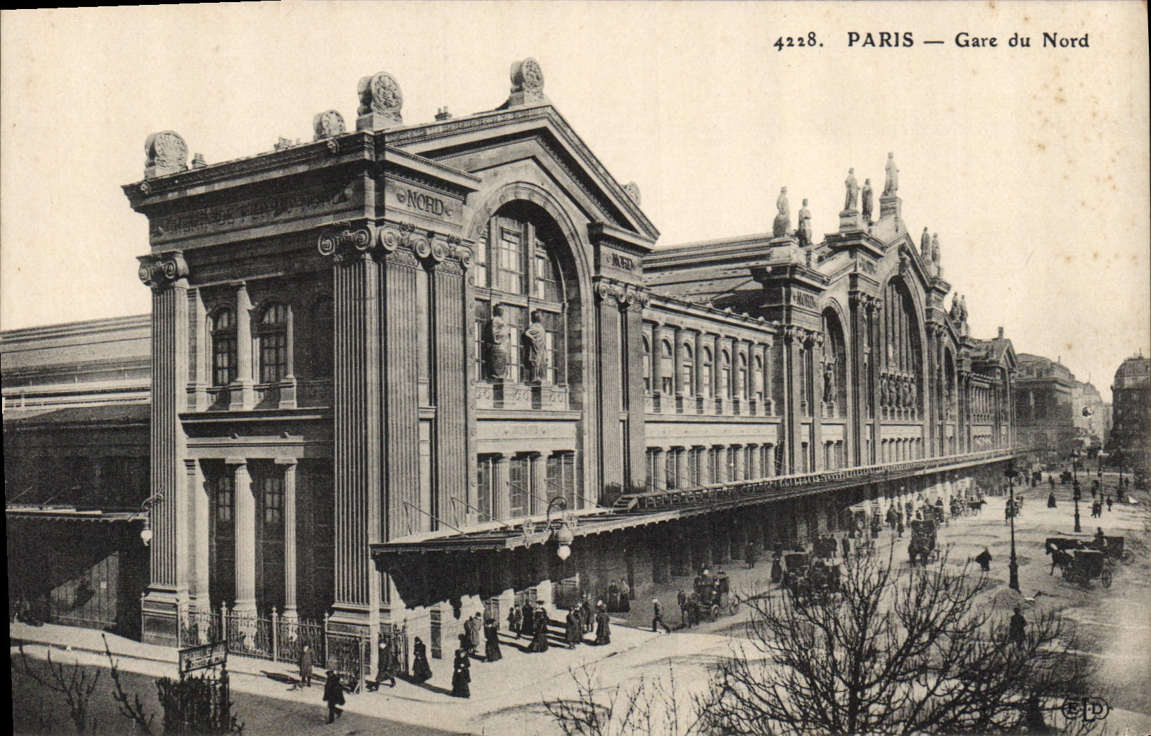 CPA Paris Gare du Nord 