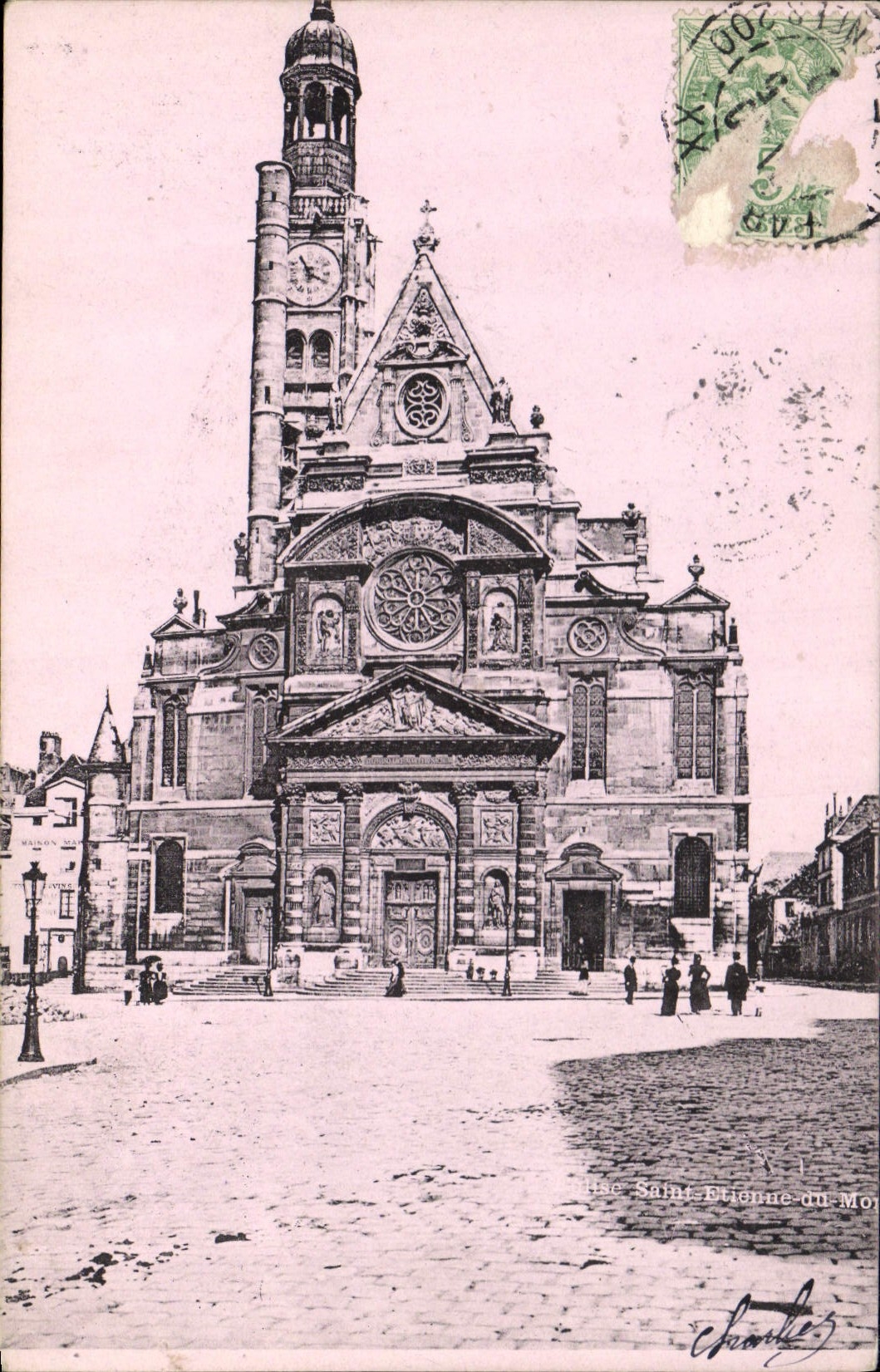 CPA Paris Eglise Saint Etienne du Mont 