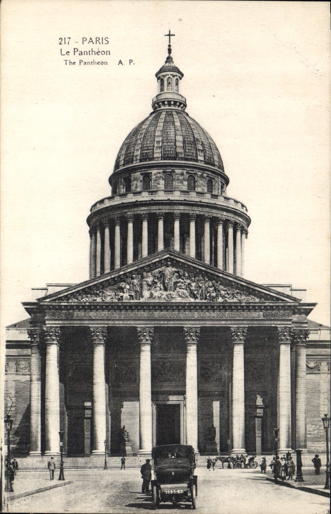CPA Paris Le Pantheon 
