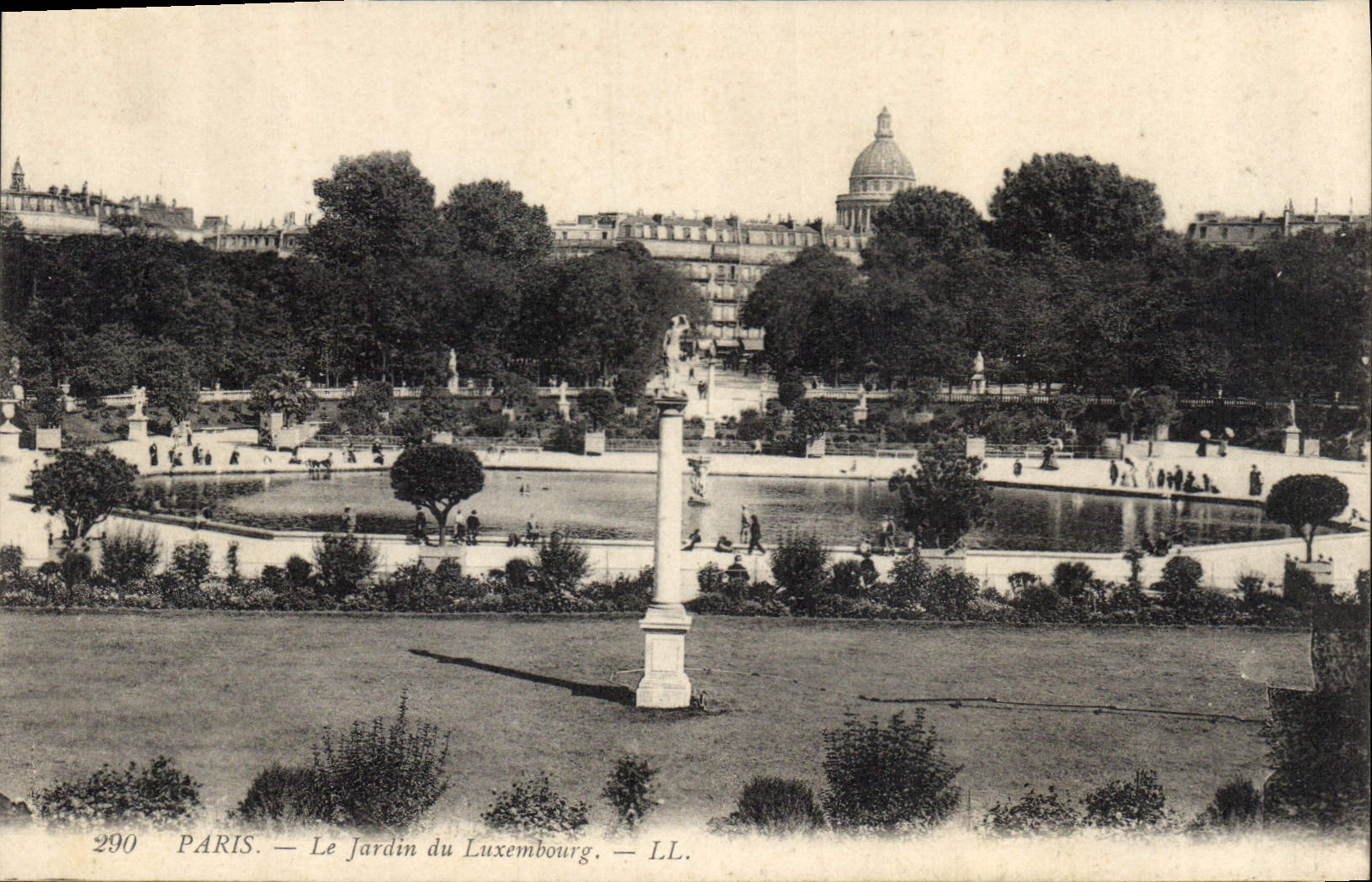 CPA Paris Le Jardin du Luxembourg 