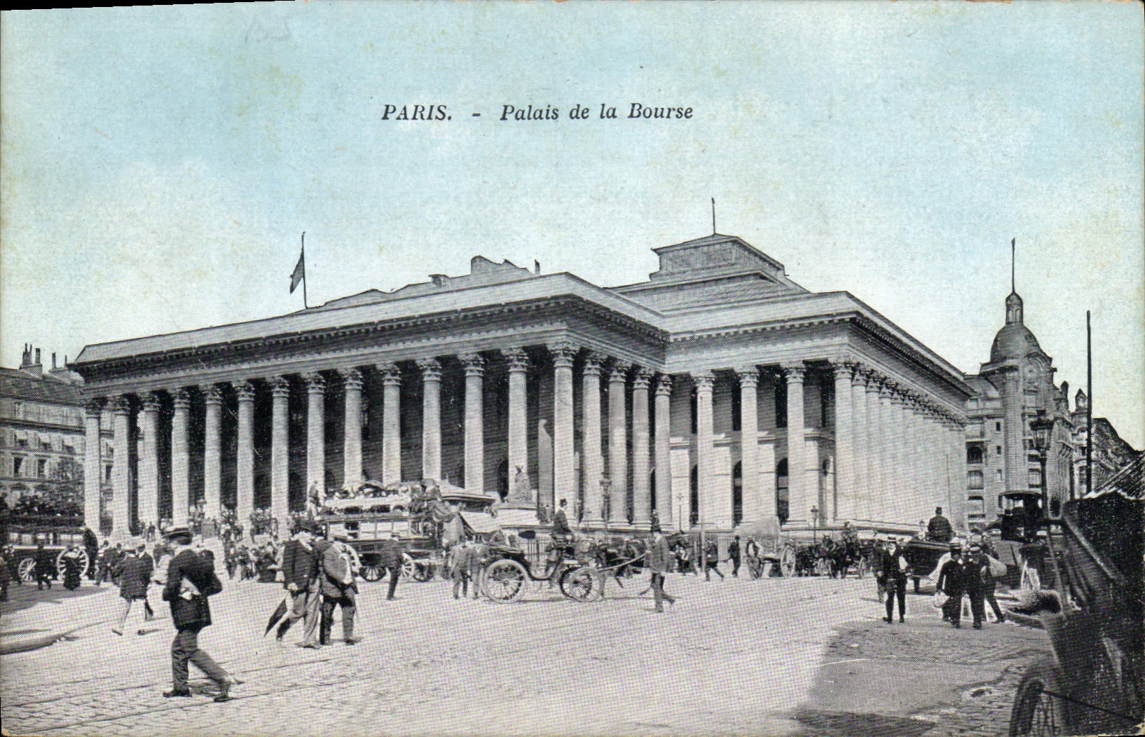 CPA Paris Palais de la Bourse 