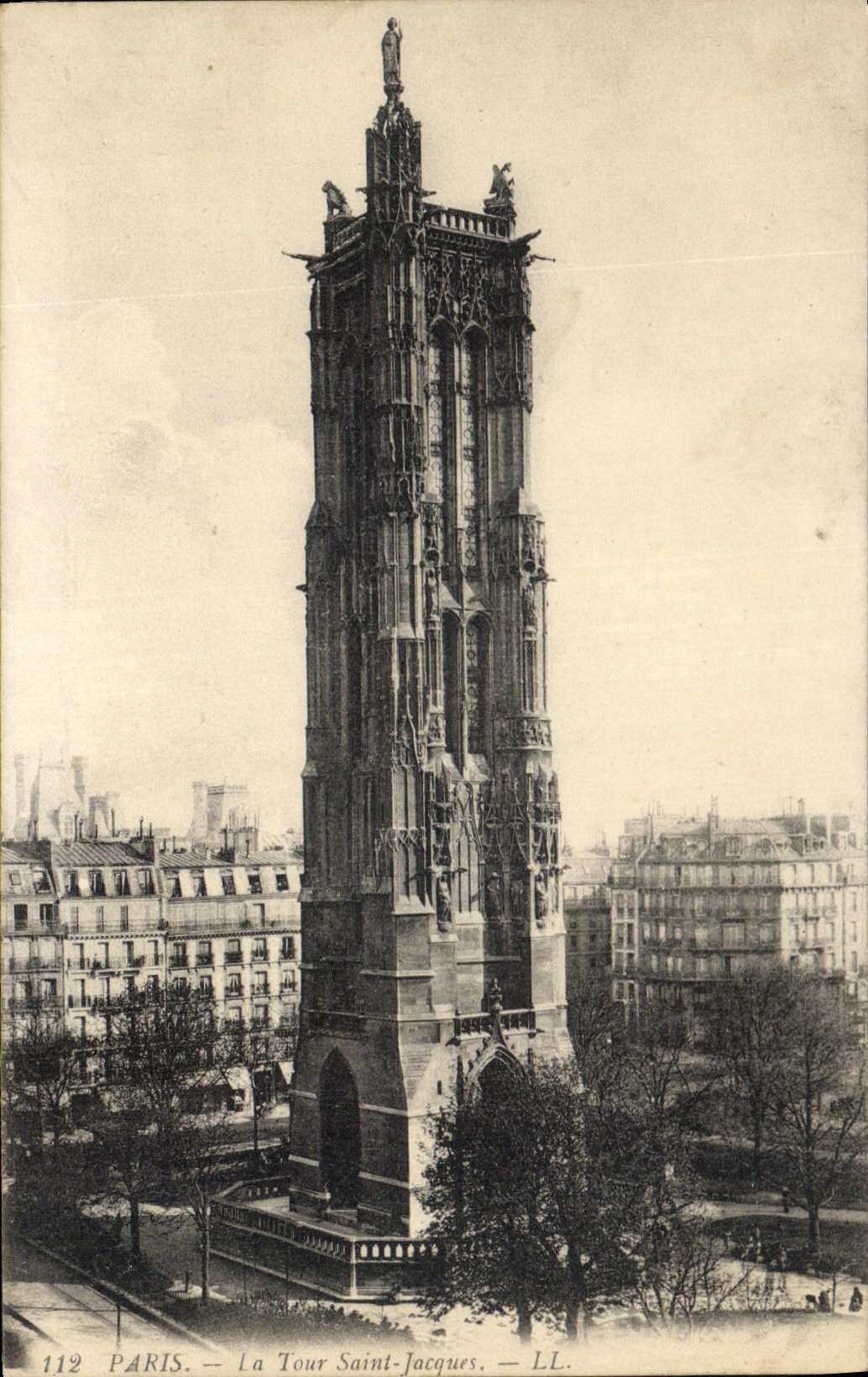 CPA Paris La Tour Saint Jacques 