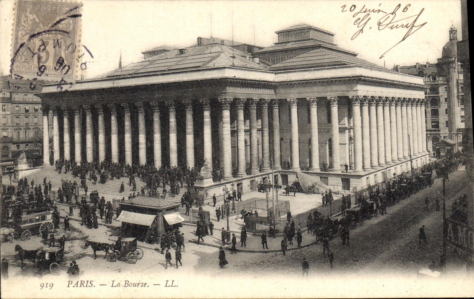 CPA Paris La Bourse 