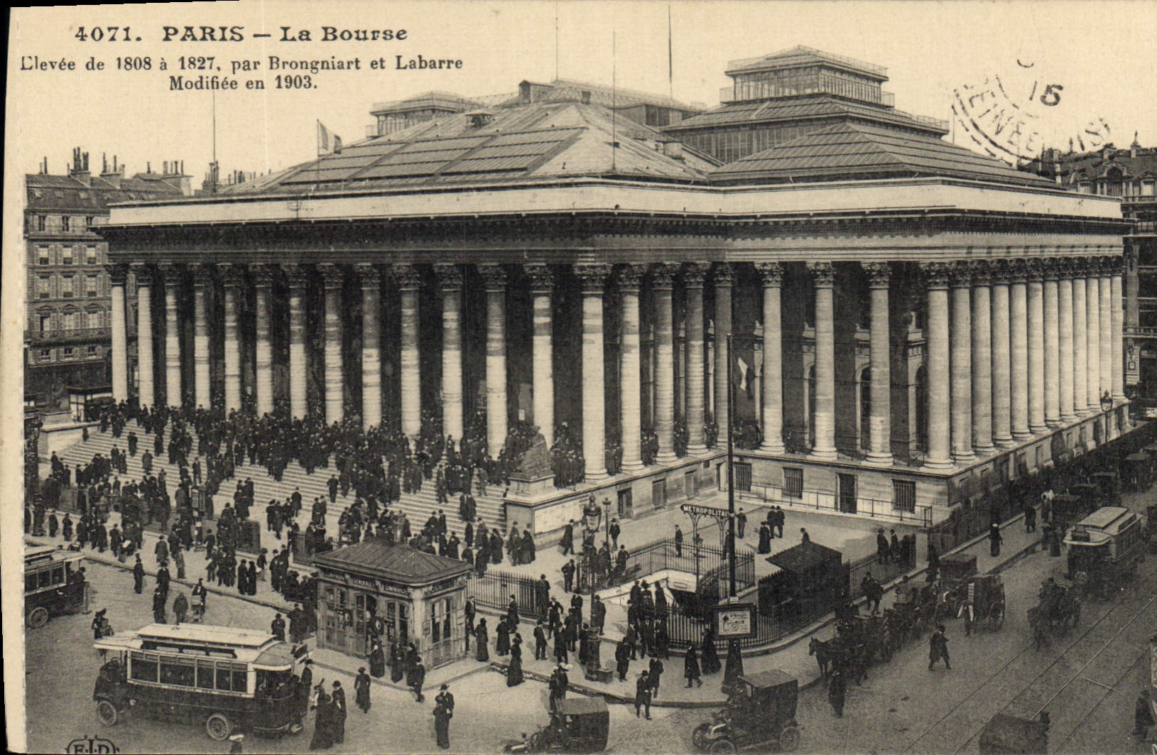 CPA Paris La Bourse 