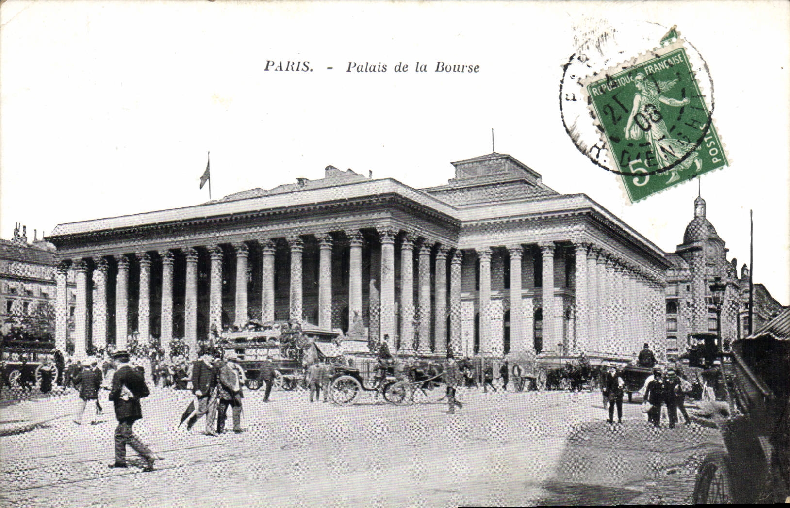 CPA Paris Palais de la Bourse 