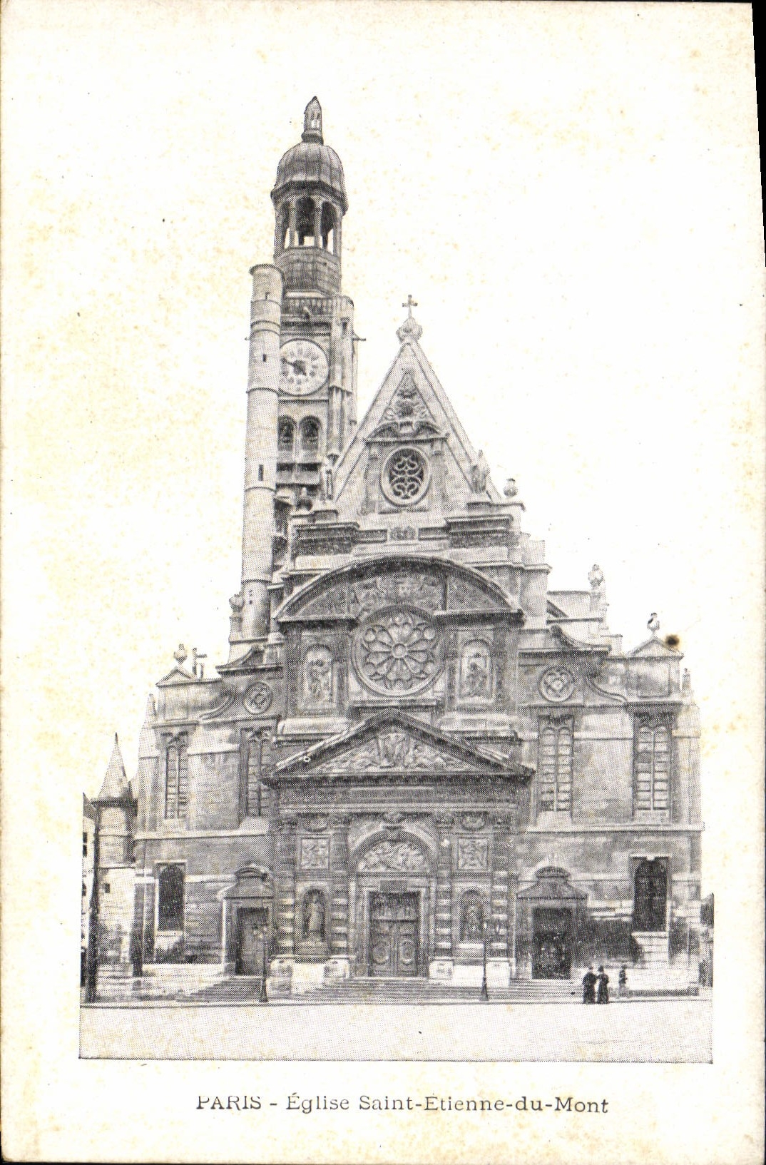 CPA Paris Eglise Saint Etienne du Mont 