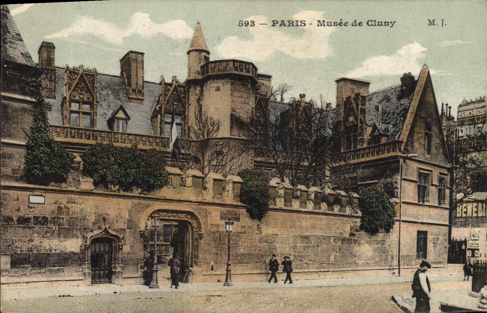 CPA Paris Musee de Cluny 