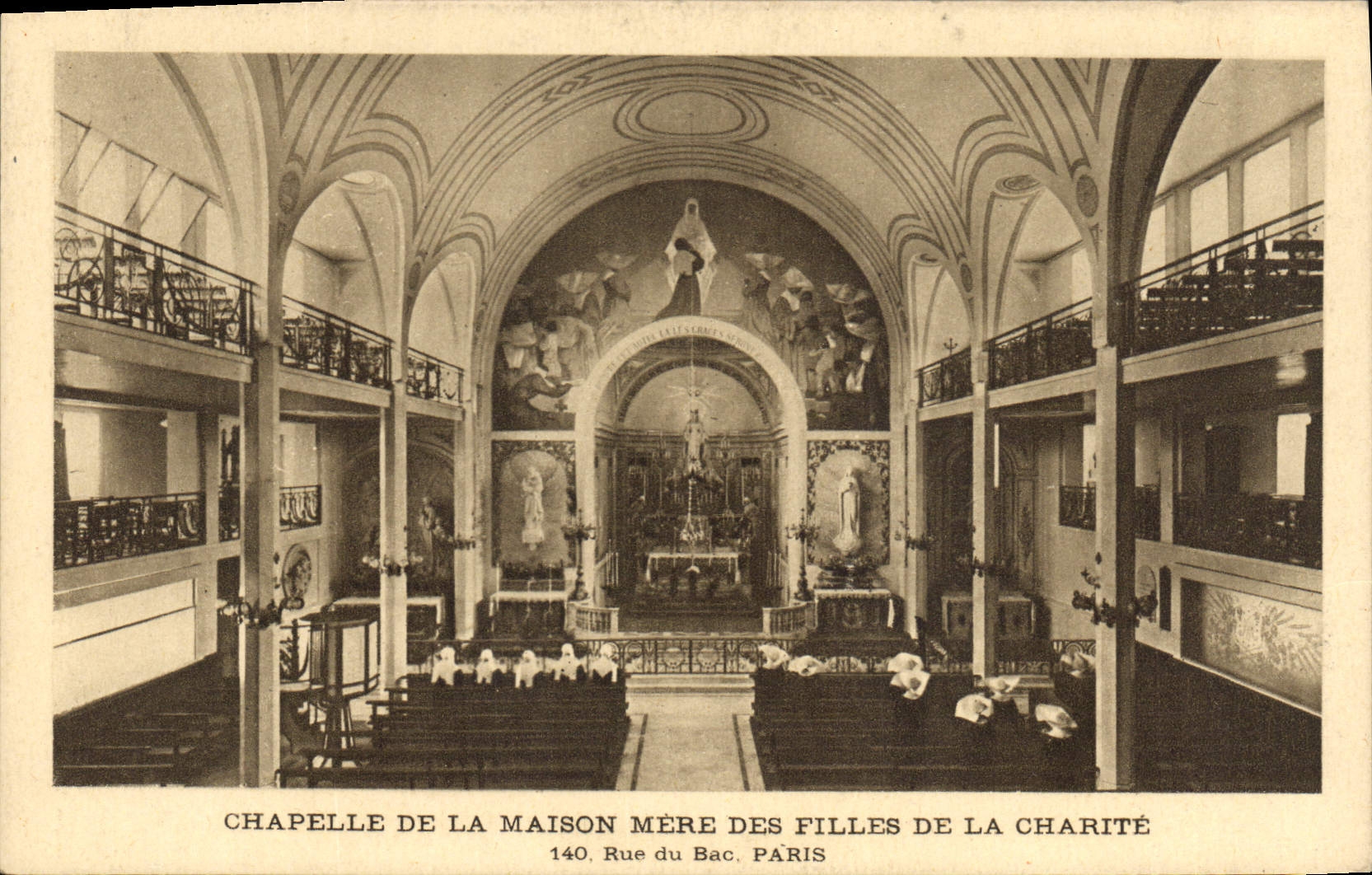 CPA Chapelle de la Maison mere des Filles de la Charite 