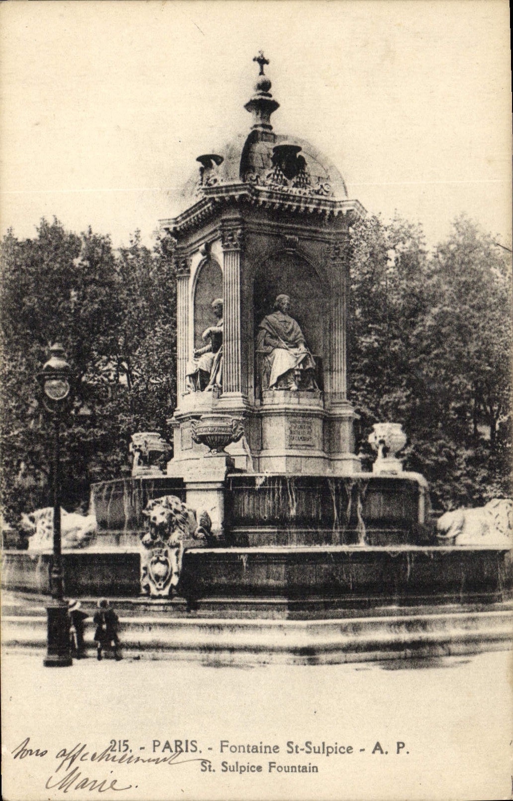 CPA Paris Fontaine St Sulpice 