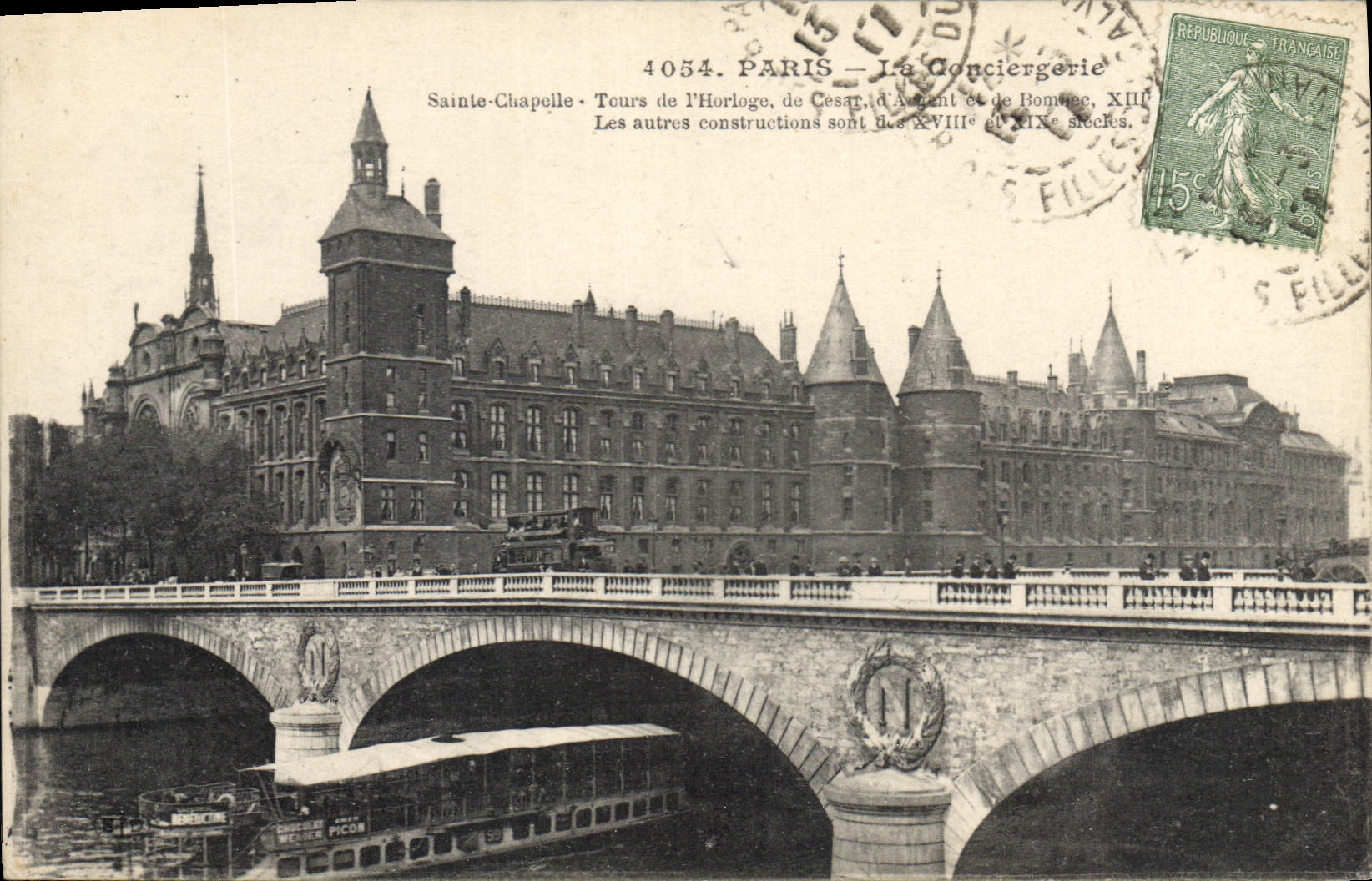 CPA Paris La Conciergerie 