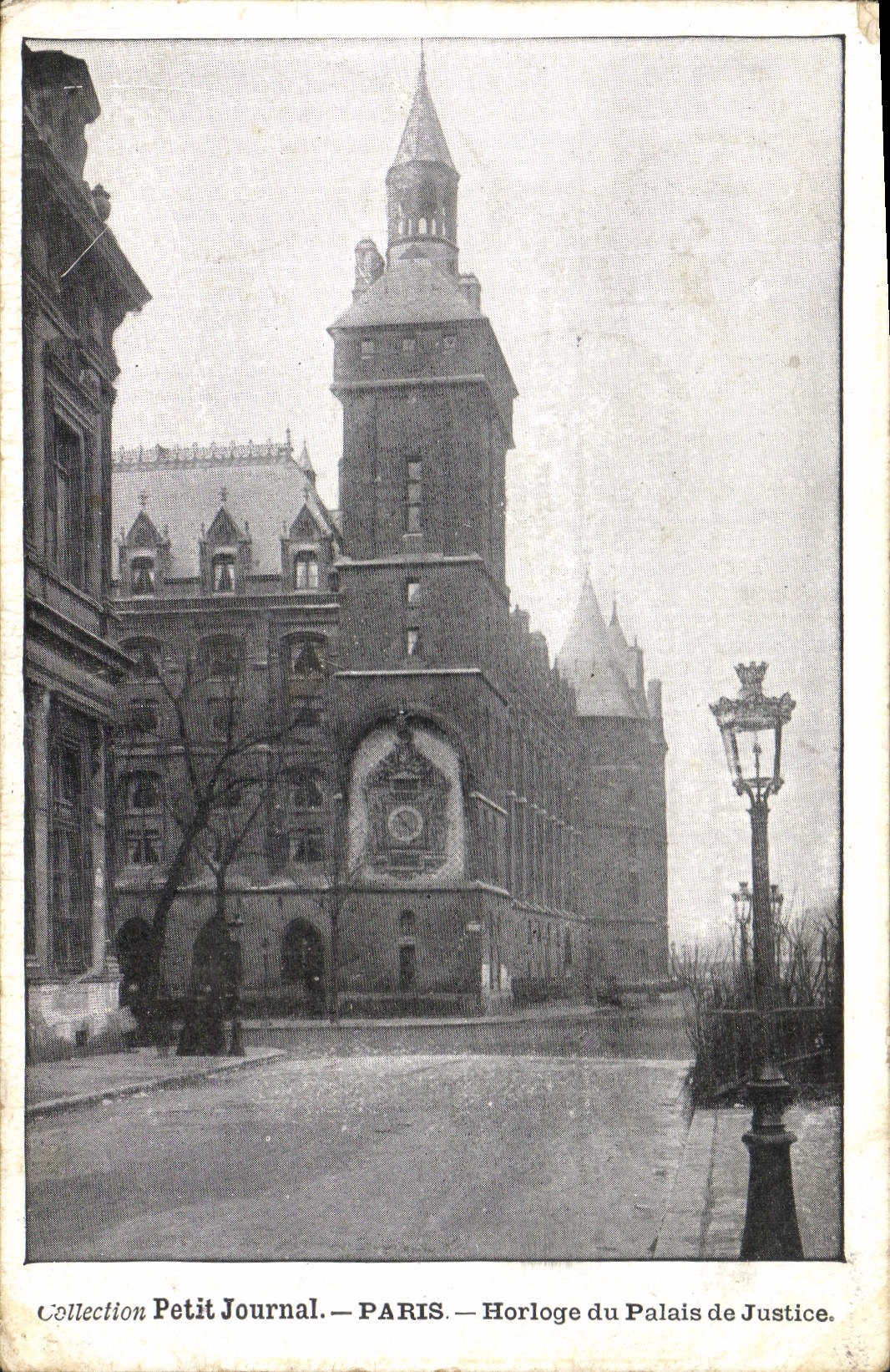 CPA Collection Petit Journal Paris Horloge du Palais de Justice