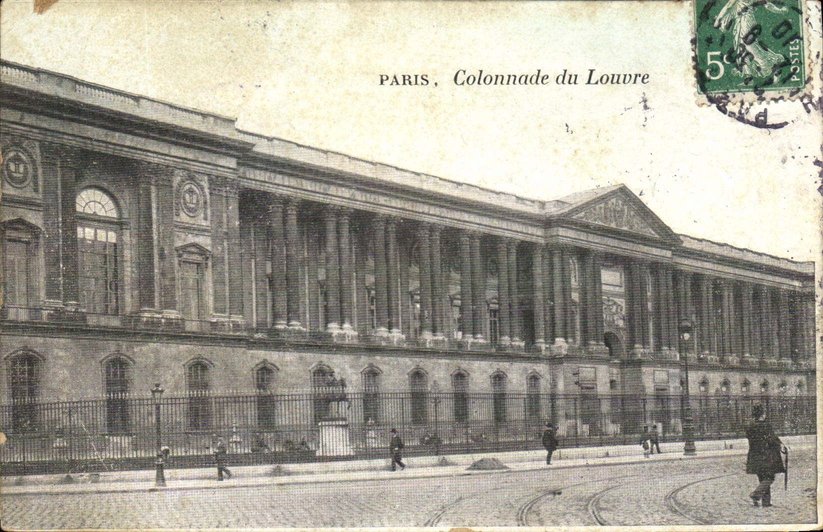 CPA Paris Colonnade du Louvre 